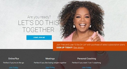 oprah winfrey eat cake weight watchers