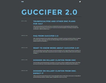 Fraud of guccifer 2.0