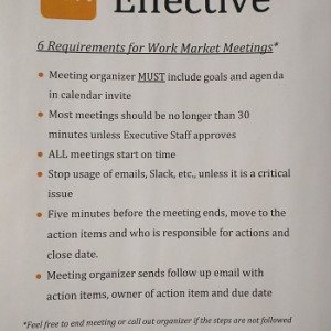 presentation and agenda