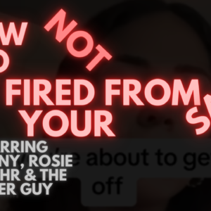 How to not get fired from your Sales JOB starring Brittany Adam Townsend