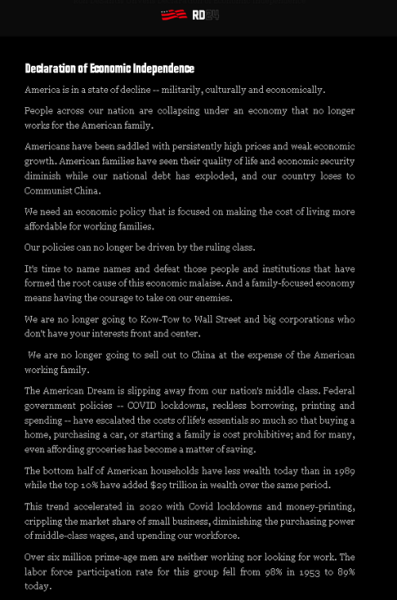 DESANTIS TWITTER ADAM TOWNSEND