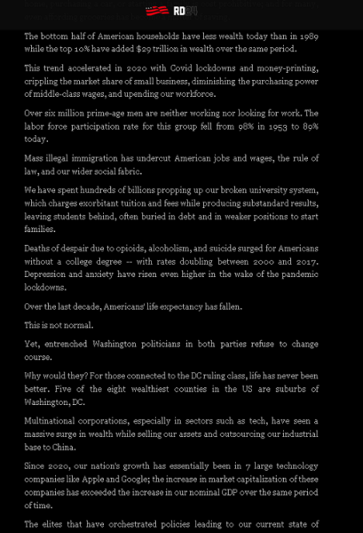 DESANTIS TWITTER ADAM TOWNSEND