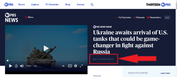 UKRAINE GAME CHANGER 1 ABRAMS TANKS