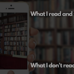 adam townsend books what I read and why